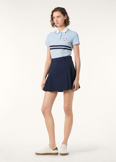 INGRID SKORT TECHNO WOOL BISTRETCH RAIN