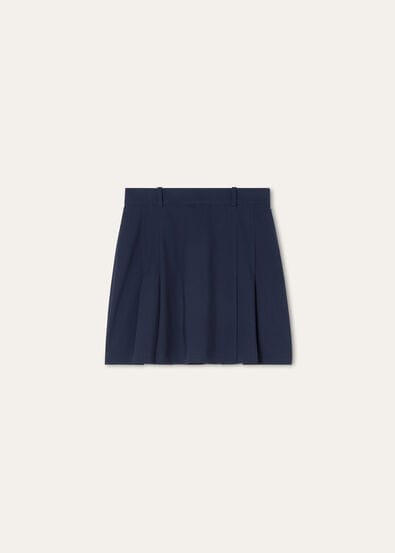 INGRID SKORT TECHNO WOOL BISTRETCH RAIN