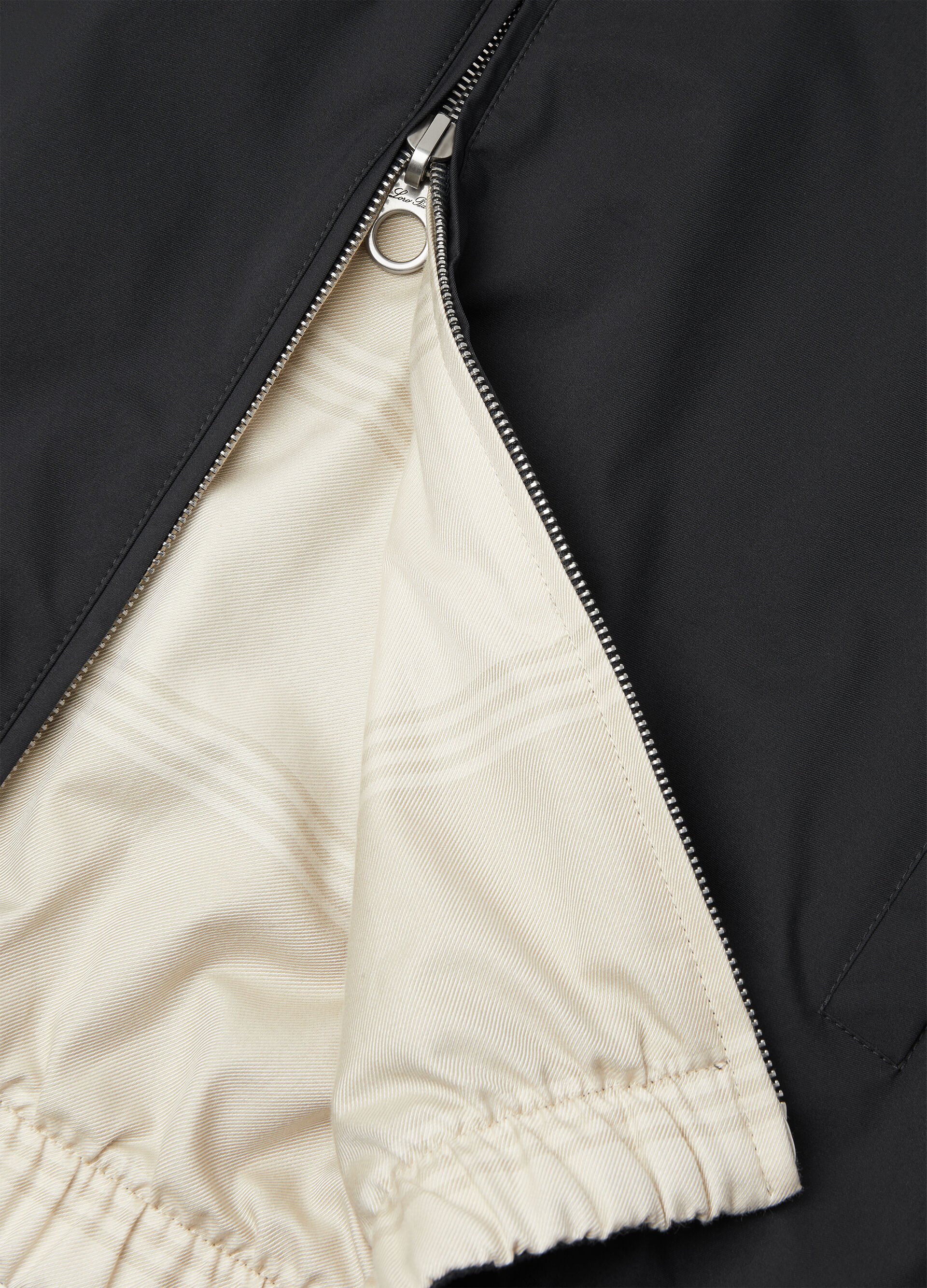 LORO PIANA BOMBER WIND COTTON STRIPE