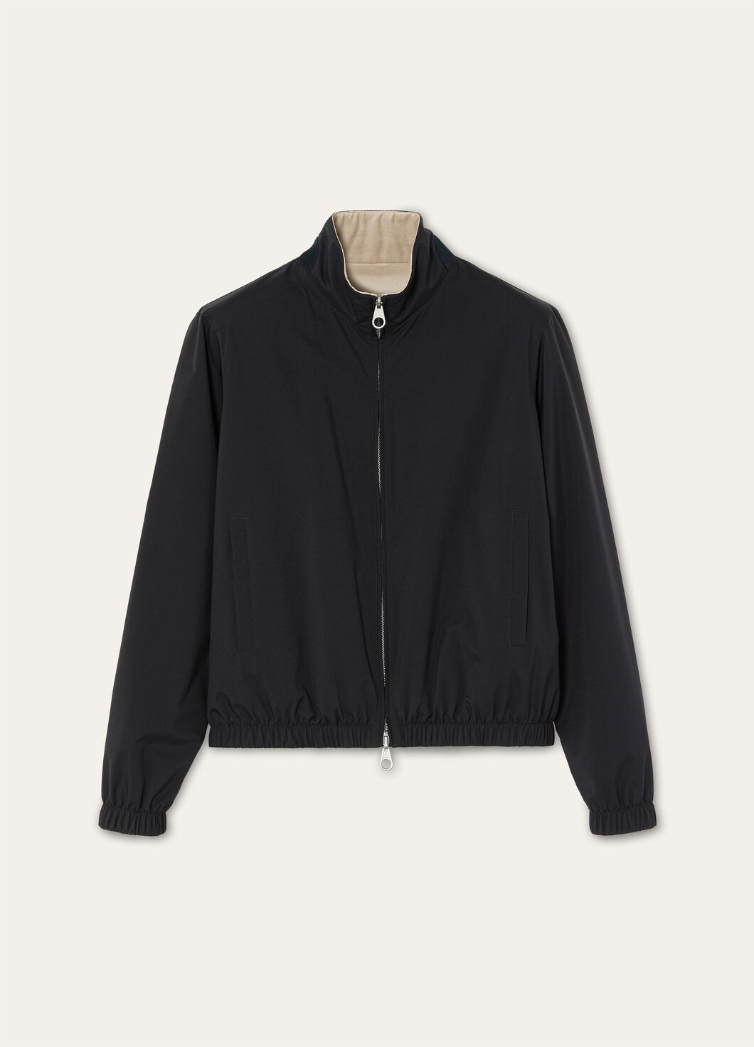 LORO PIANA BOMBER WIND COTTON STRIPE