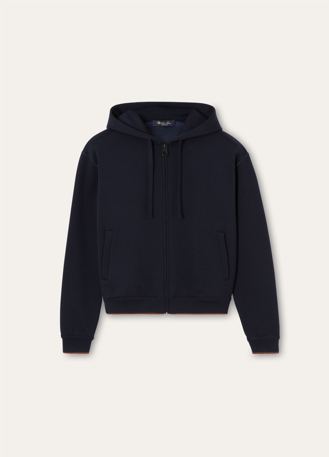 CLEEK HOODED BOMBER WOOL SILK FLEECE
