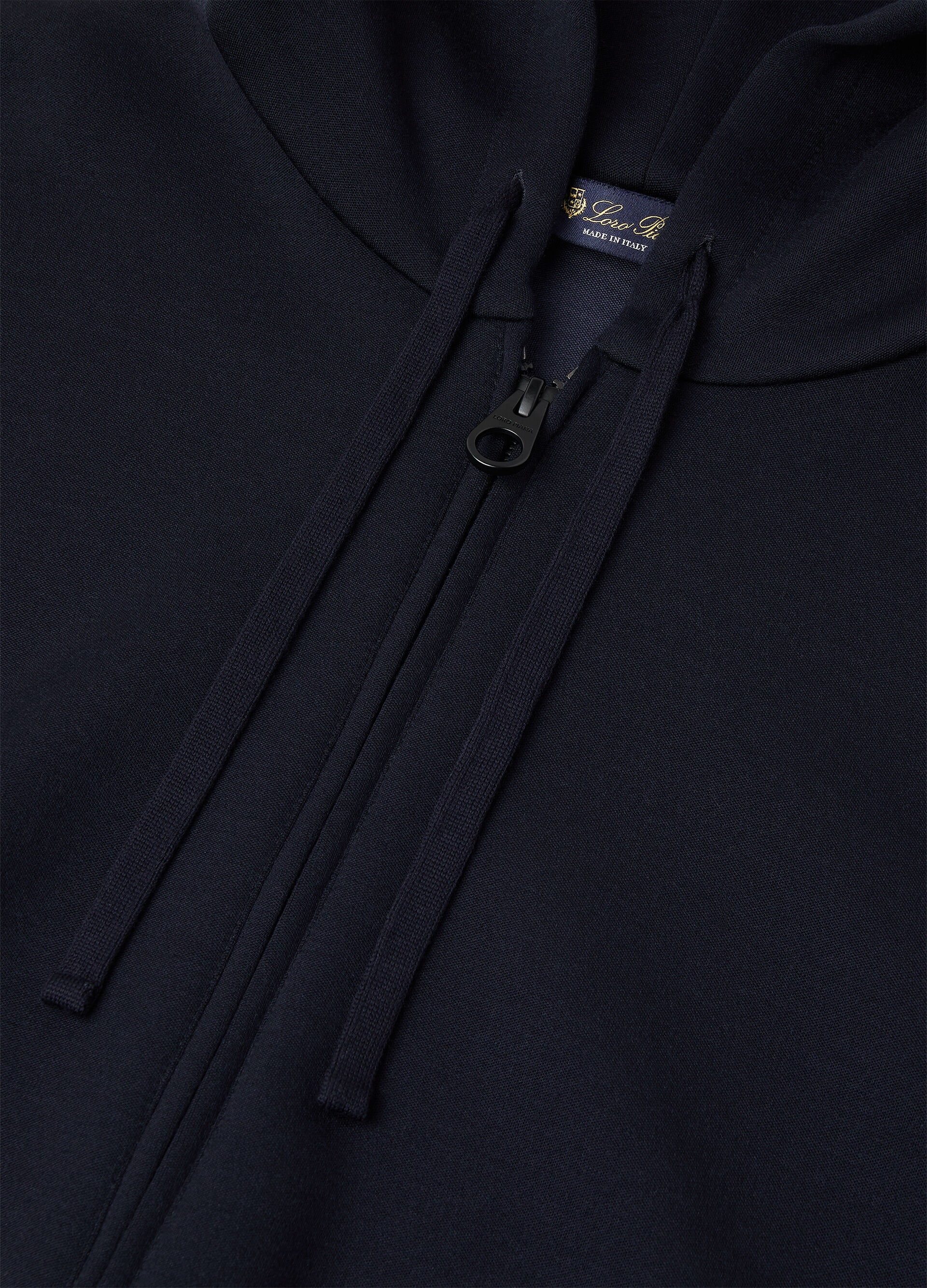 CLEEK HOODED BOMBER WOOL SILK FLEECE