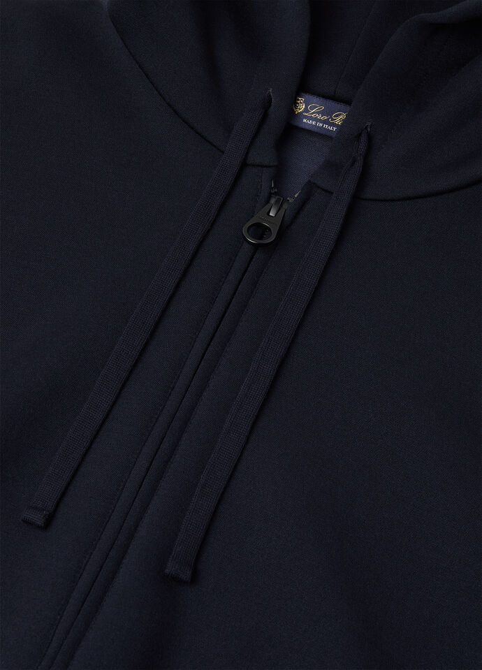 CLEEK HOODED BOMBER WOOL SILK FLEECE_FAP6237_W000_3