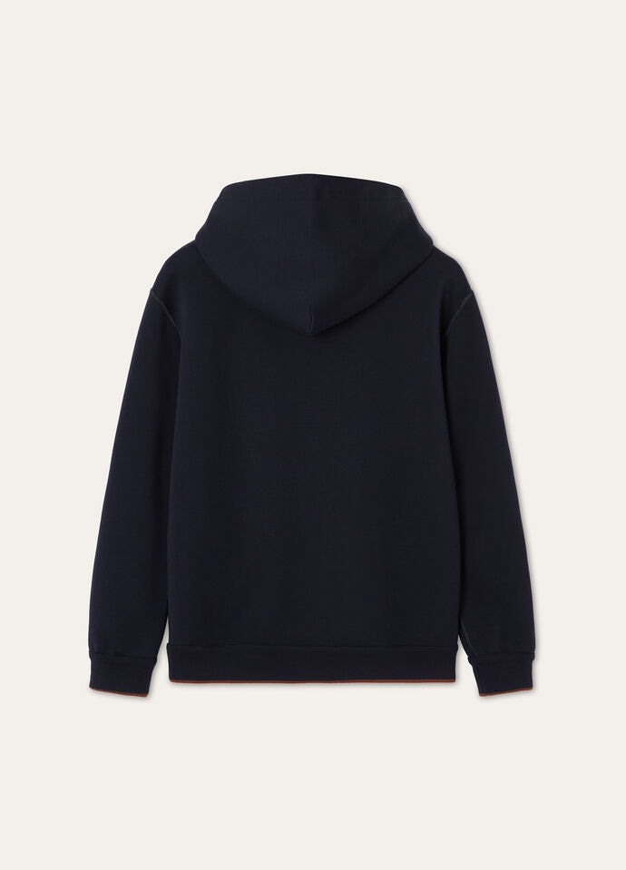 CLEEK HOODED BOMBER WOOL SILK FLEECE_FAP6237_W000_2