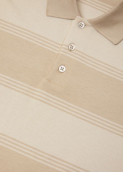 PARKLAND POLO COOLMAX STRIPE