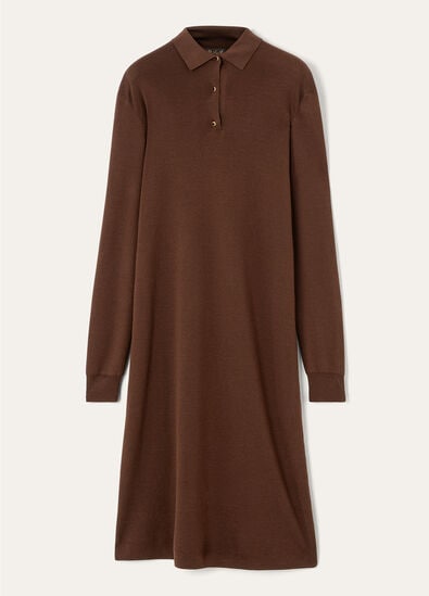 LYSKAMM POLO DRESS SILK GG 18