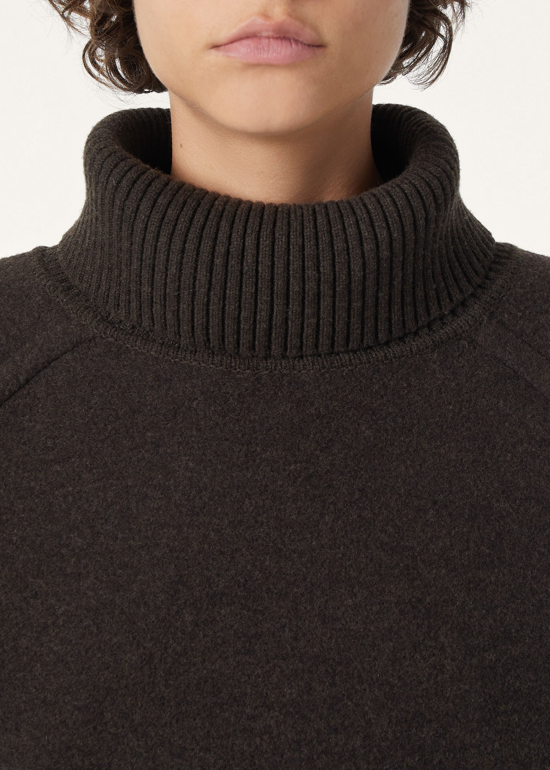 NORTH WOODS HIGHNECK SWEATSHIRT LIGHT NORSE FLEECE