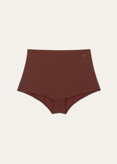 HIGH WAISTED BIKINI COULOTTE MARINE ATOMIC