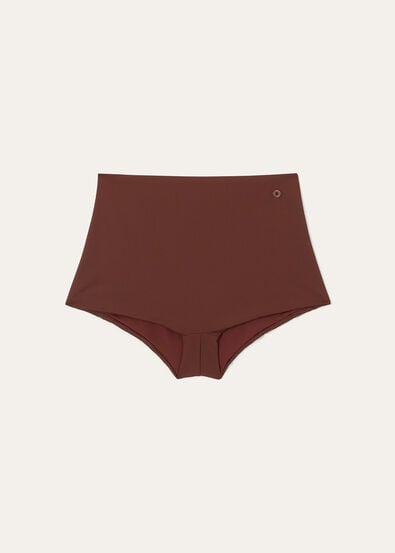 HIGH WAISTED BIKINI COULOTTE MARINE ATOMIC
