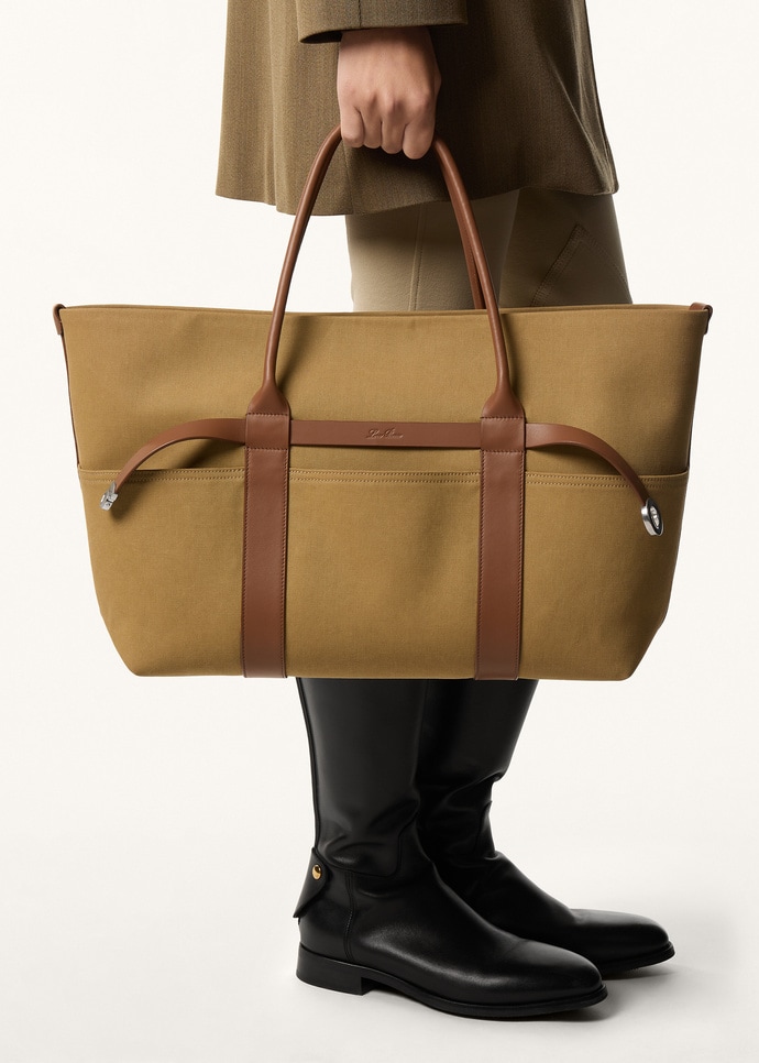GHIERA SHOPPER LG EQUESTRIAN PCKTS CANVAS/RND LTHR_FAP6514_B5NS_NR_2