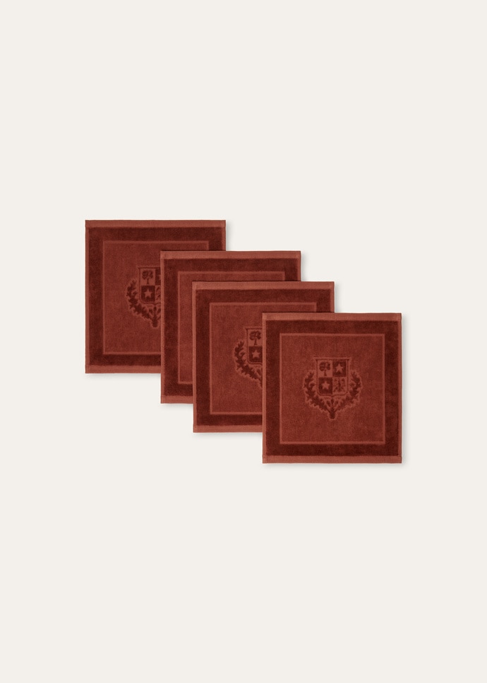 SET OF 4 WASHCLOTHES CREST COTTON_FAP6548_P500_NR_2