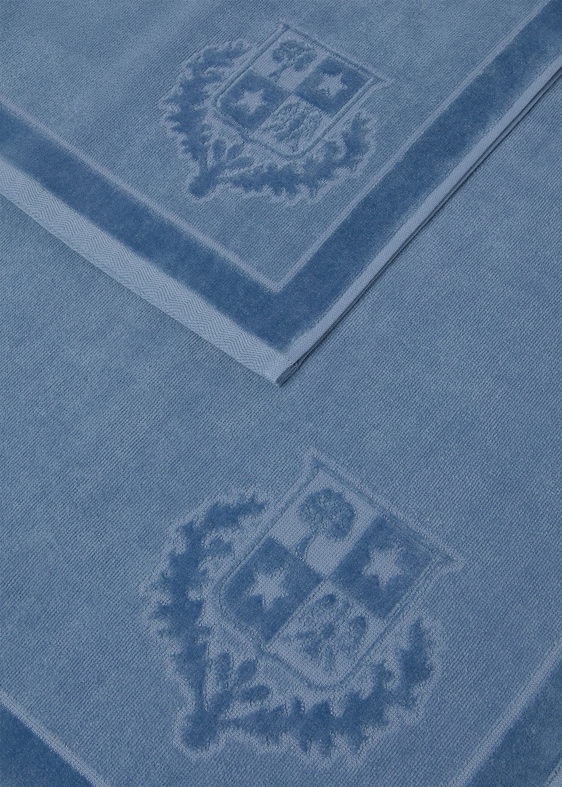 SET OF GUEST & FACE TOWEL CREST COTTON
