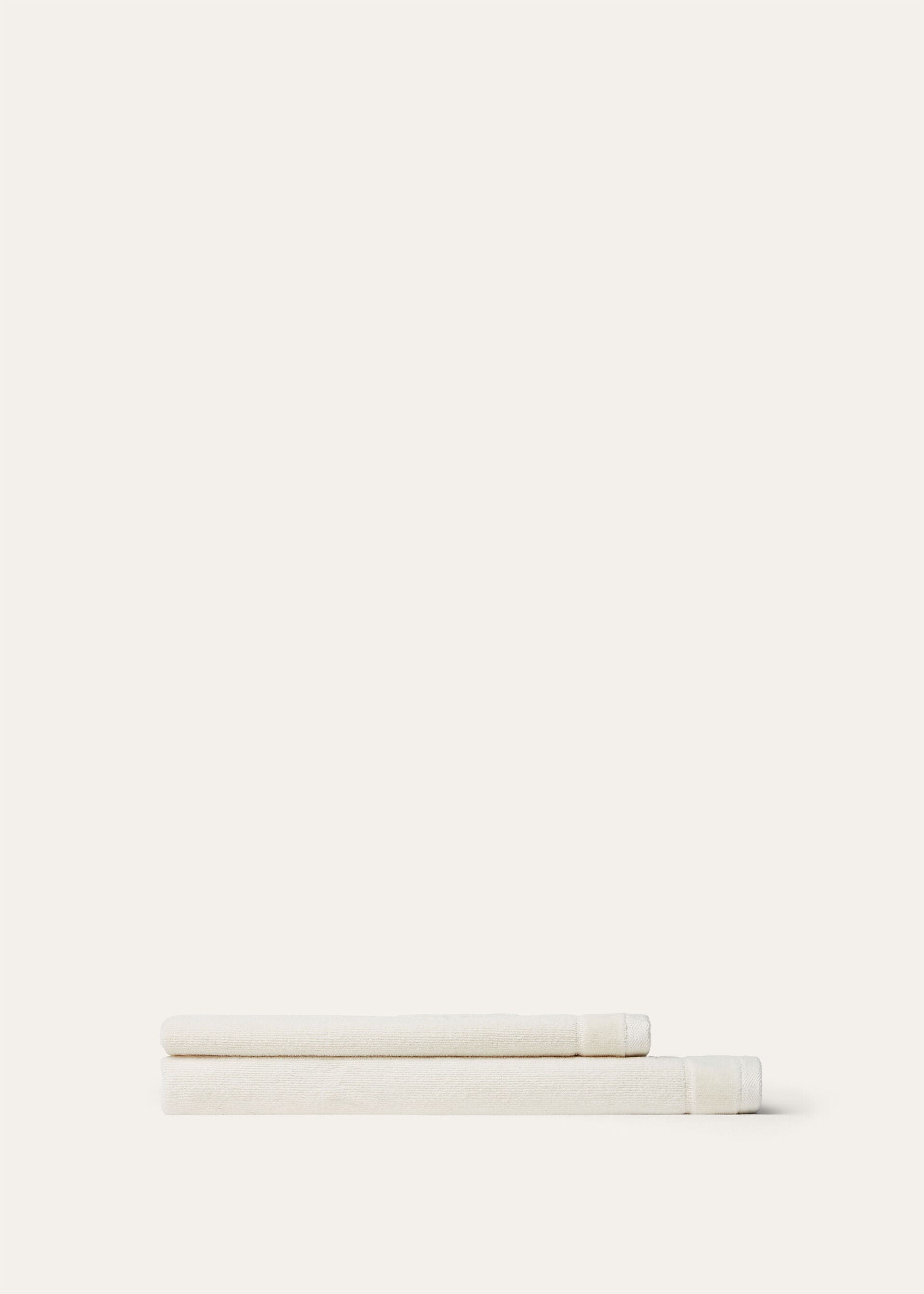 SET OF GUEST & FACE TOWEL CREST COTTON