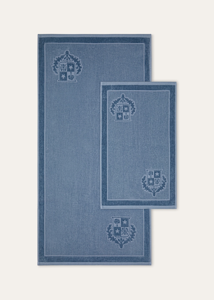 SET OF GUEST & FACE TOWEL CREST COTTON_FAP6549_705W_NR_2