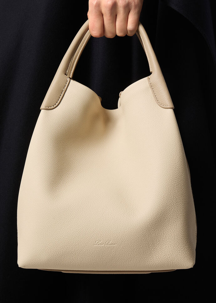 BALE LARGE FINE GRAINED LEATHER DOUBLE COLOR_FAP6654_B4XK_NR_2
