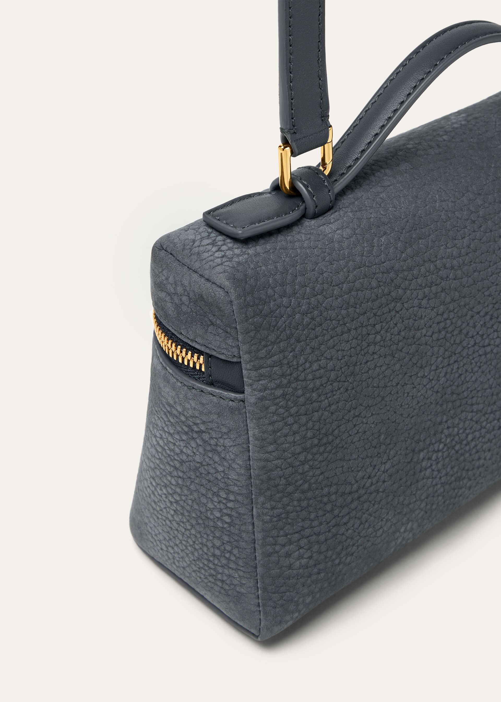 EXTRA POCKET L19 GRAINED NUBUCK/ROUNDED LEATHER