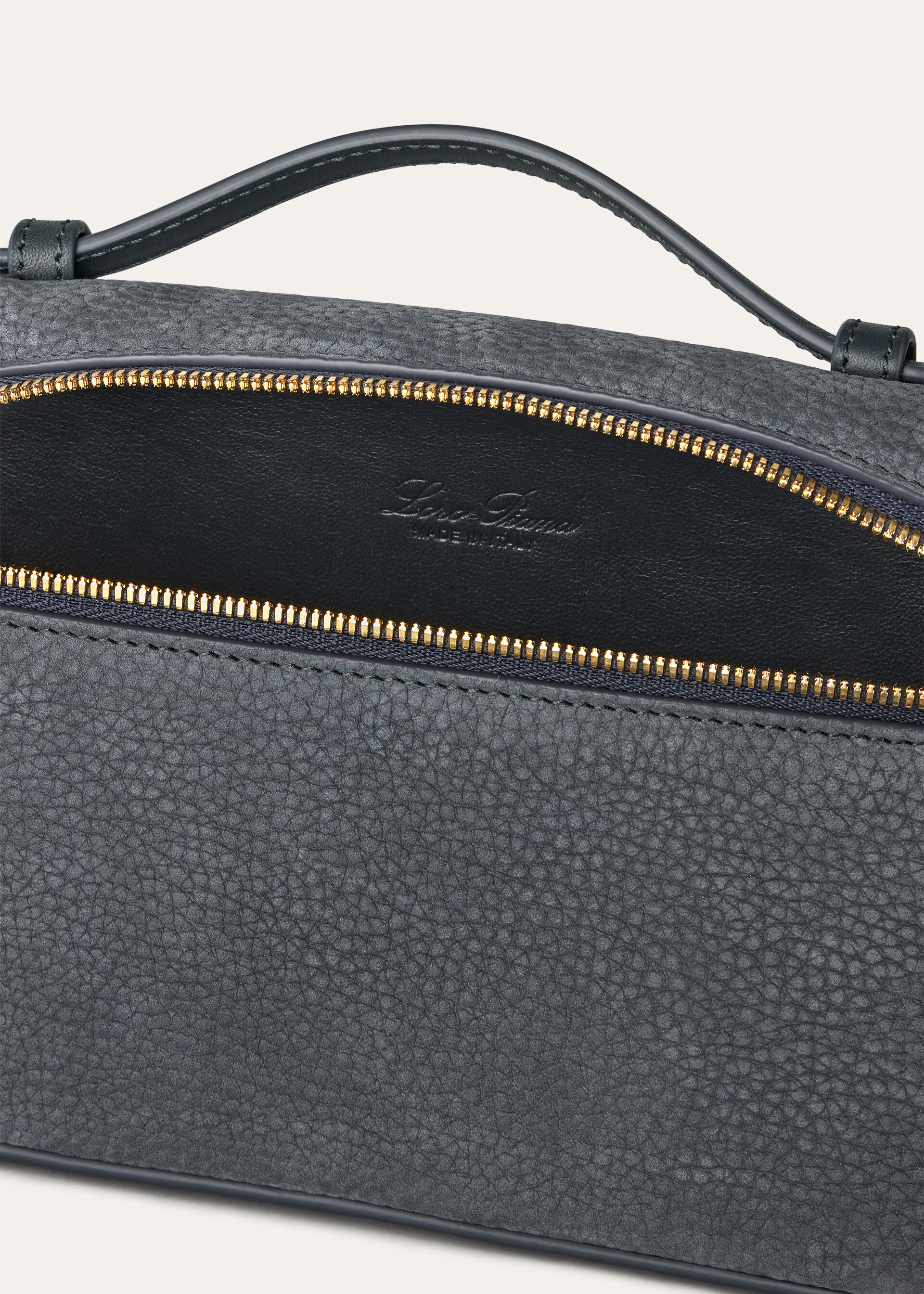 EXTRA POCKET L19 GRAINED NUBUCK/ROUNDED LEATHER