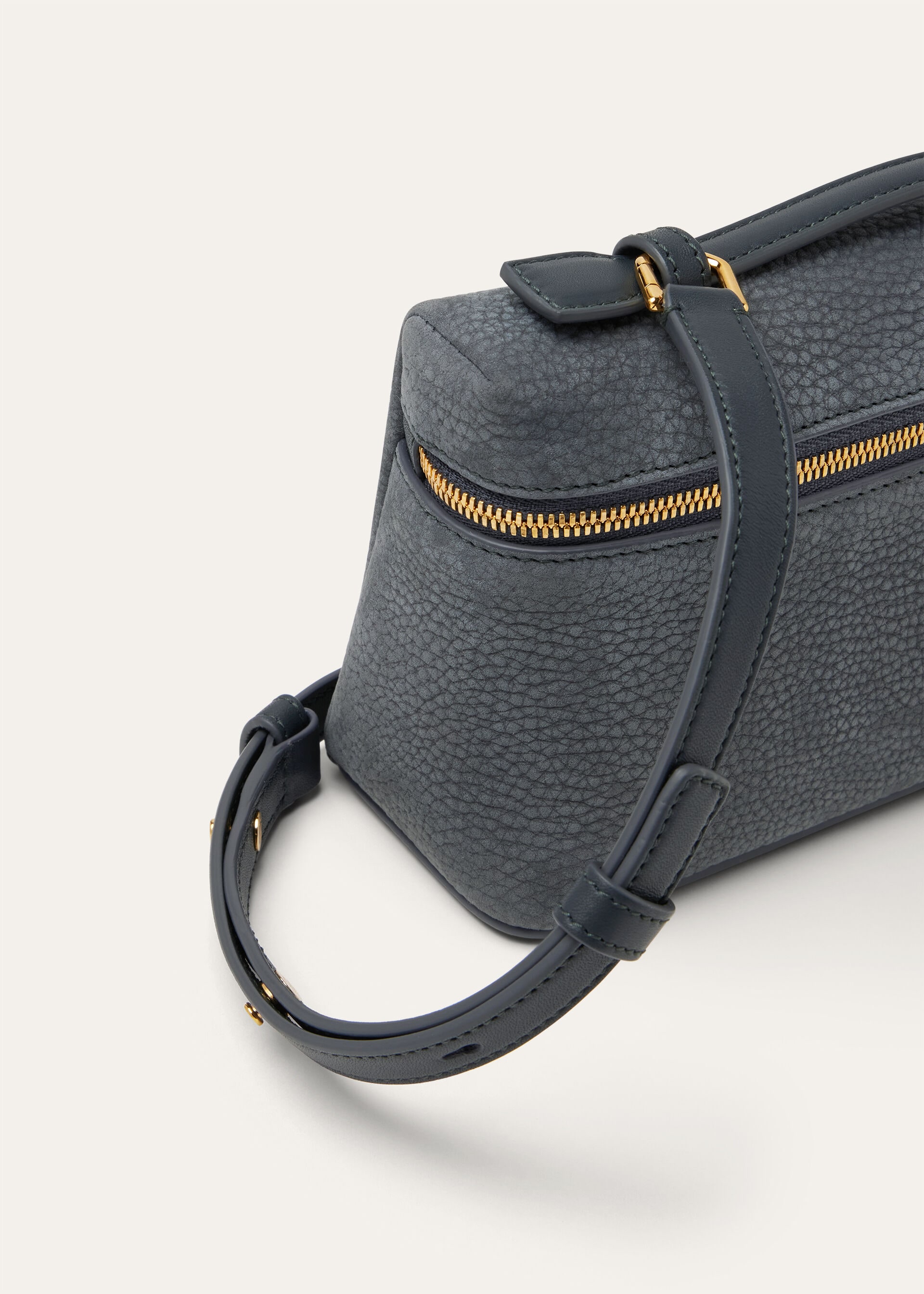 EXTRA POCKET L19 GRAINED NUBUCK/ROUNDED LEATHER