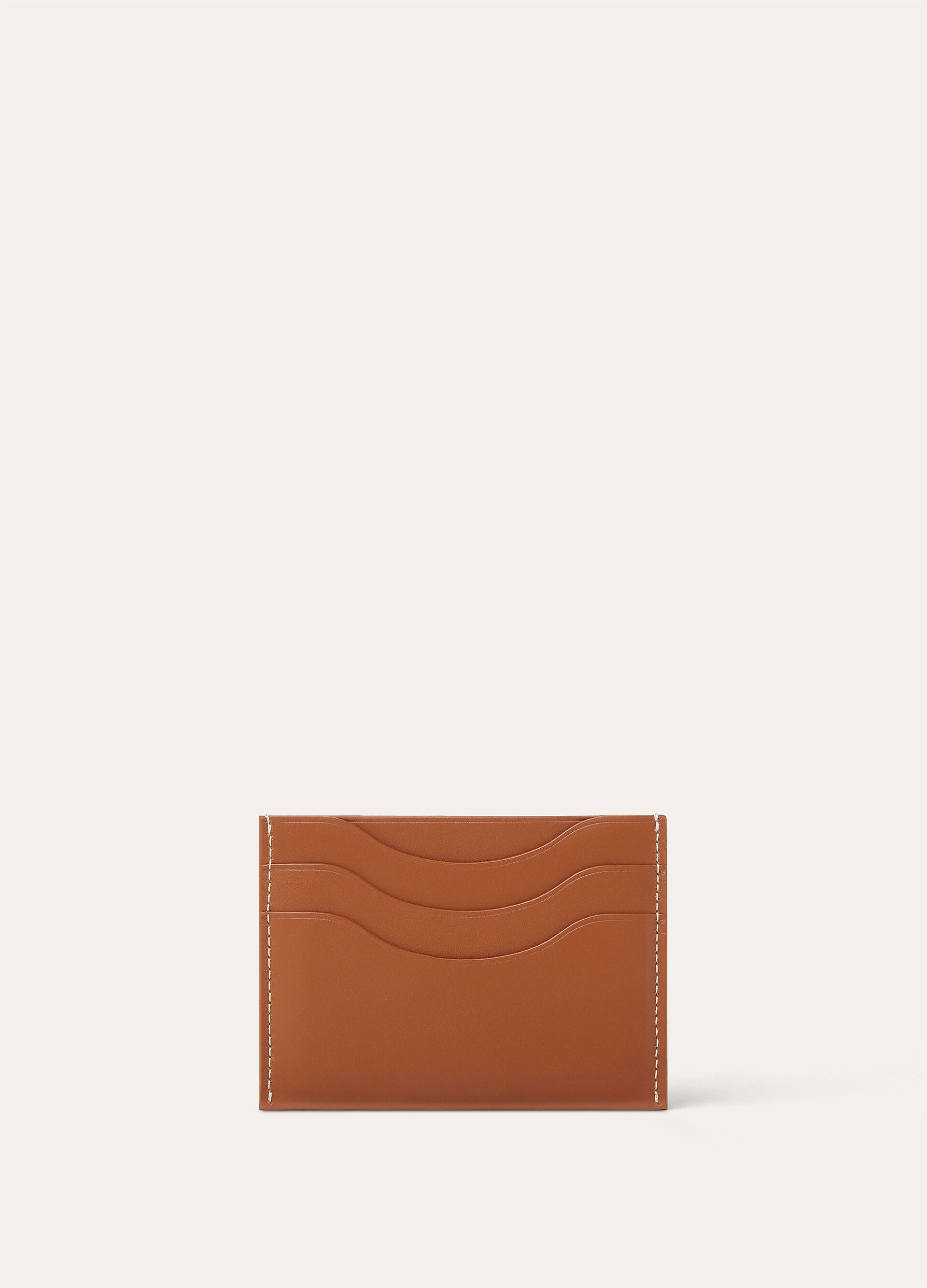 EXTRA CARDHOLDER ROUNDED LEATHER