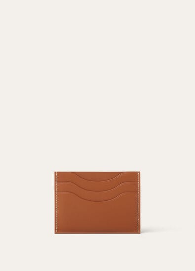 EXTRA CARDHOLDER ROUNDED LEATHER