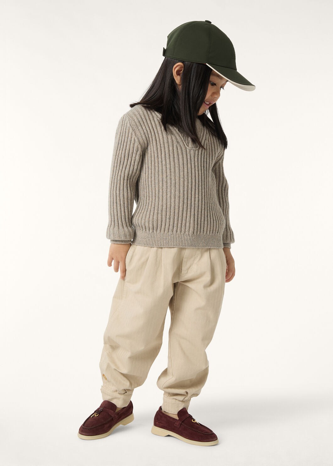 ROBERTO PANTS MINI CHEVRON