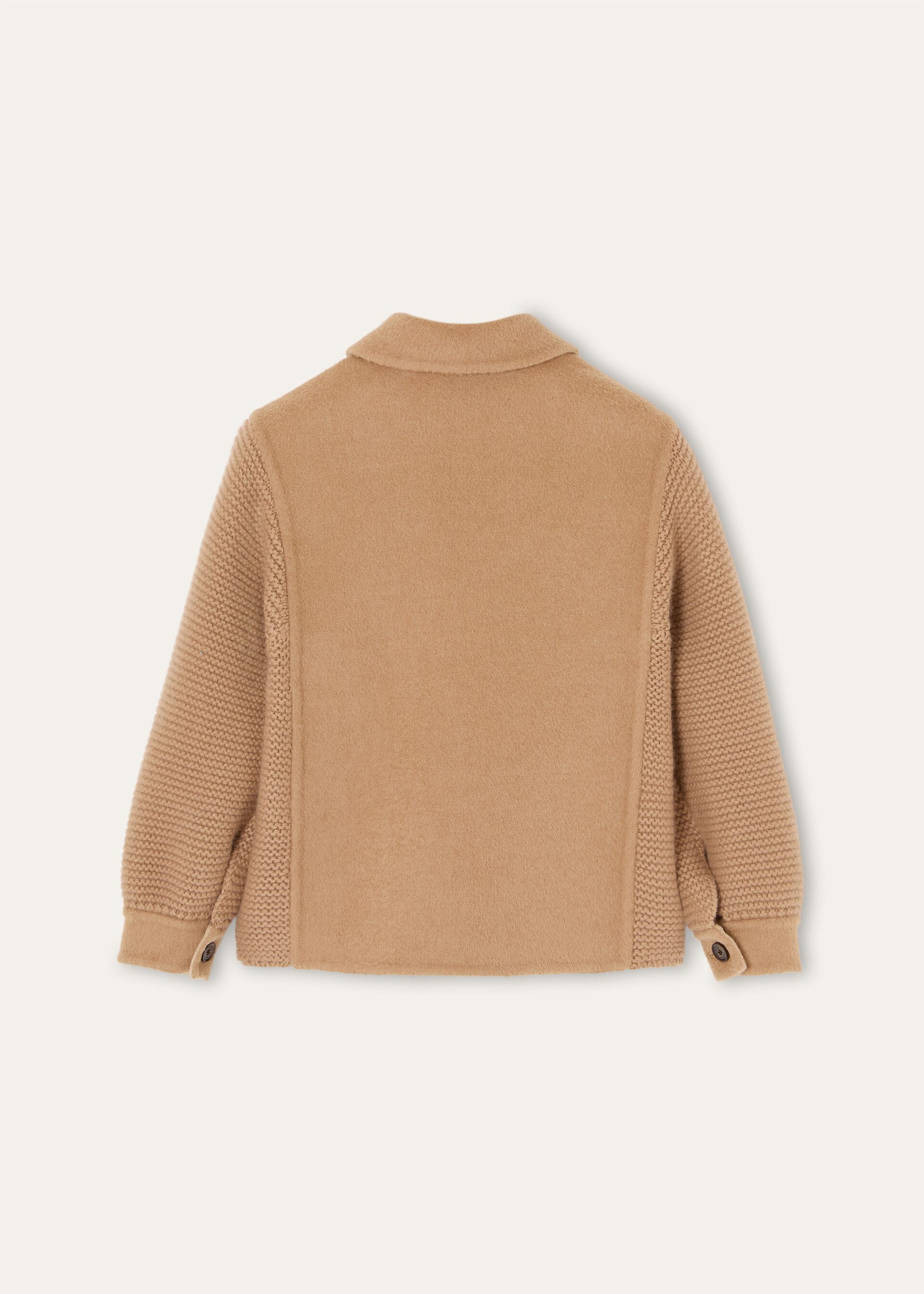 MEGAN BLOUSON BABY CAMEL DOUBLE