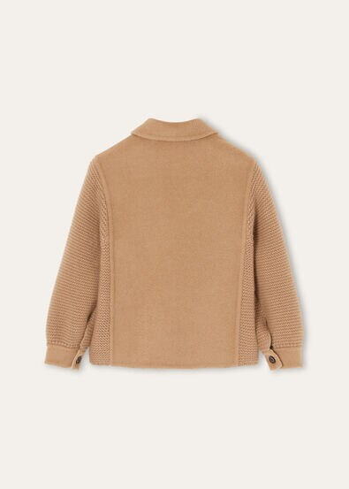 MEGAN BLOUSON BABY CAMEL DOUBLE