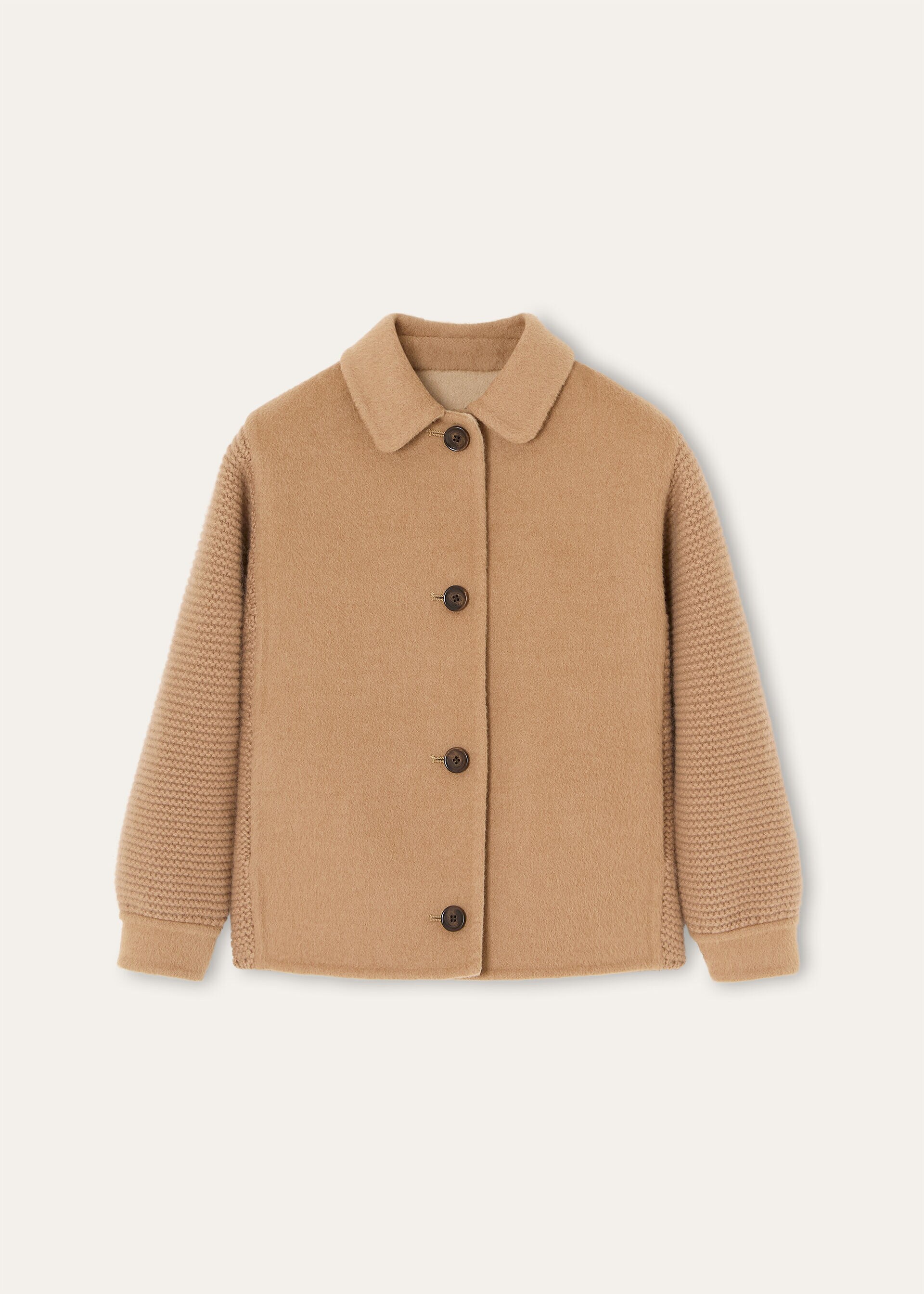MEGAN BLOUSON BABY CAMEL DOUBLE