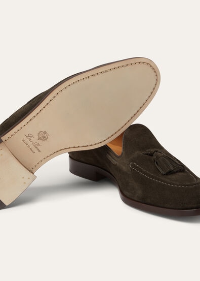 SERGE TASSEL WALK LOAFER SUPPLE SUEDE