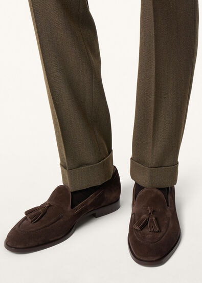 SERGE TASSEL WALK LOAFER SUPPLE SUEDE