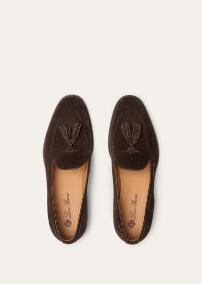 SERGE TASSEL WALK LOAFER SUPPLE SUEDE