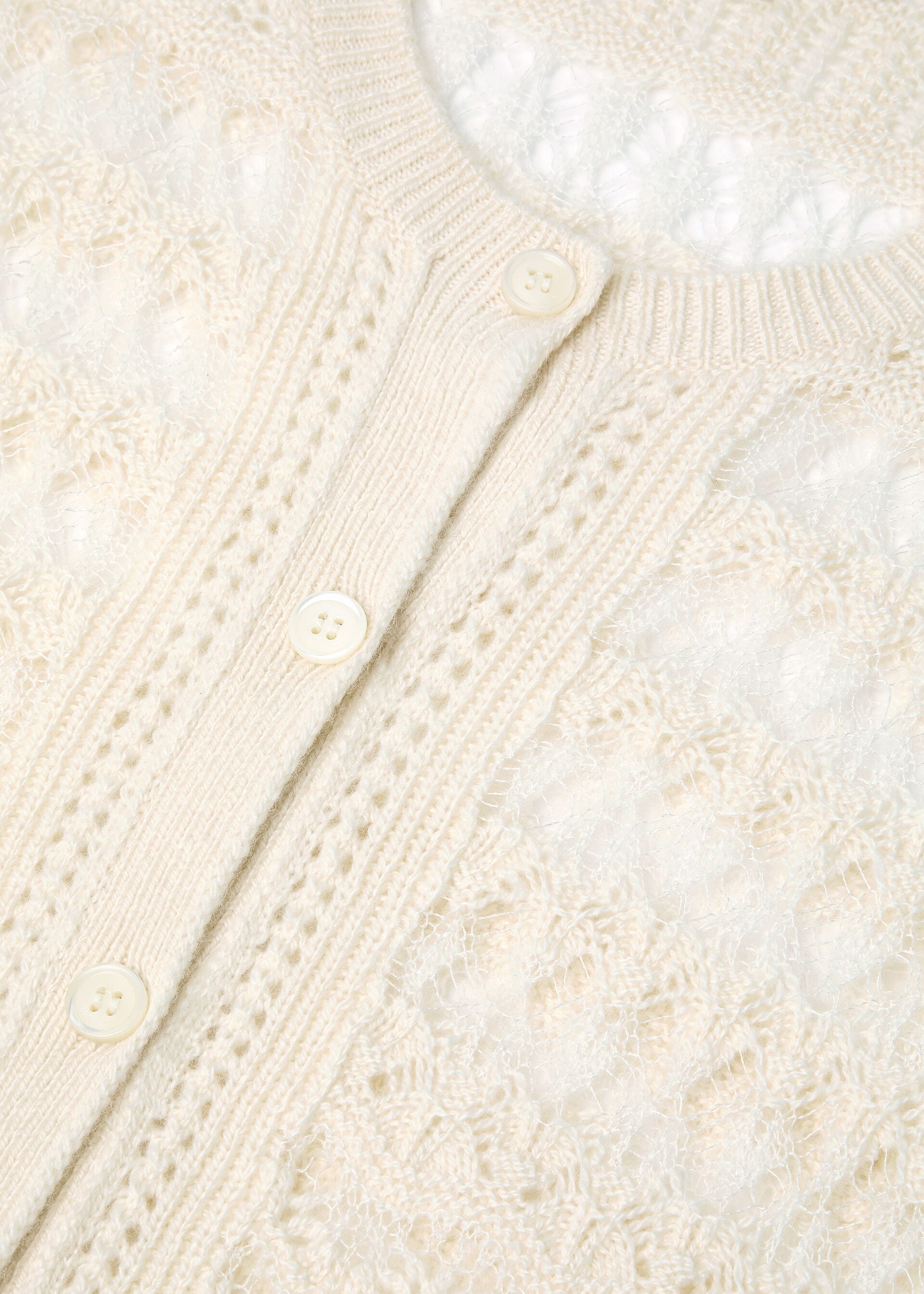 COCOONING LACEY FANT. CARDIGAN SW. CASH SILK GG 7