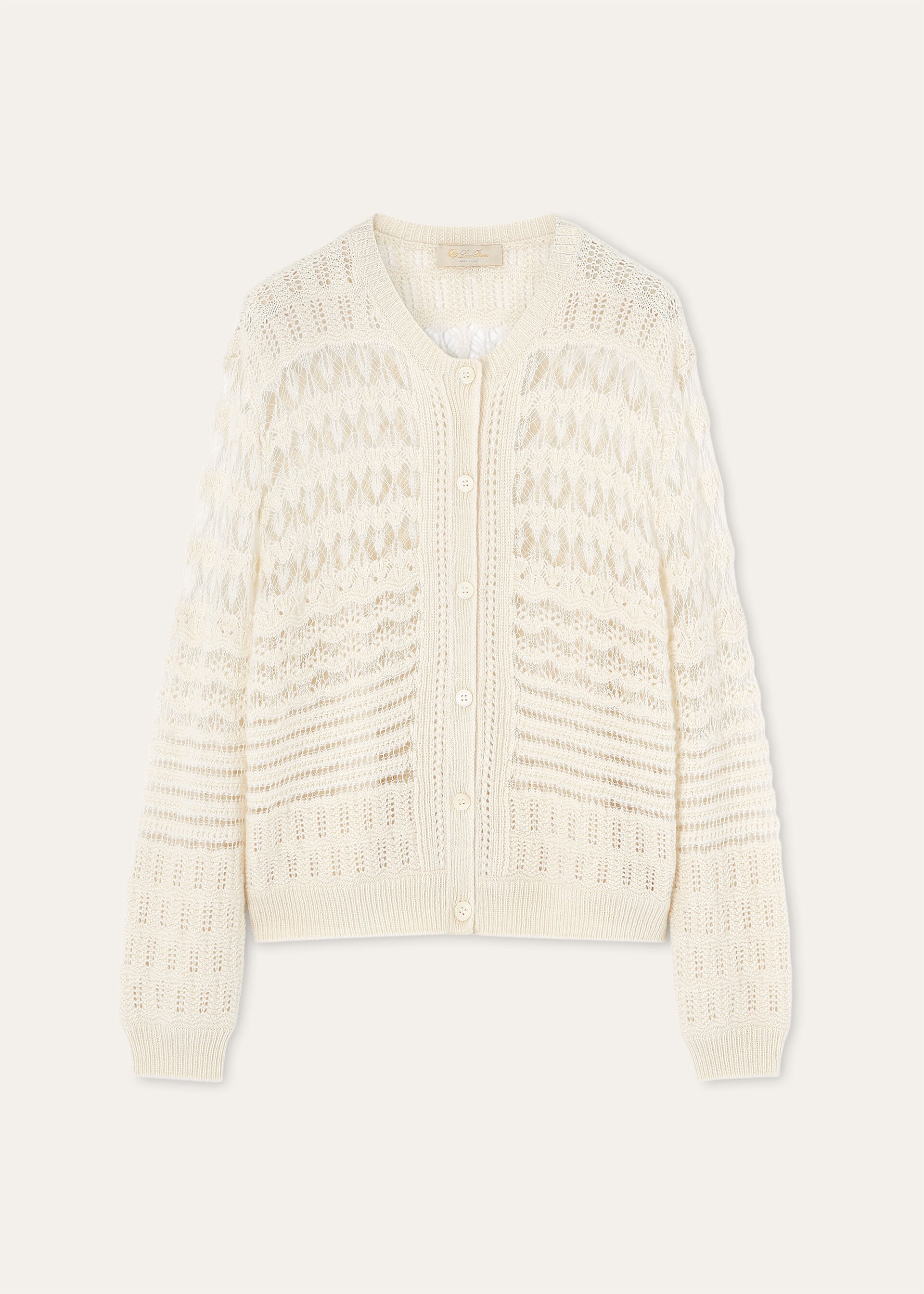 COCOONING LACEY FANT. CARDIGAN SW. CASH SILK GG 7