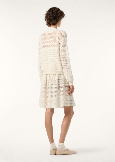 COCOONING LACEY FANT. CARDIGAN SW. CASH SILK GG 7