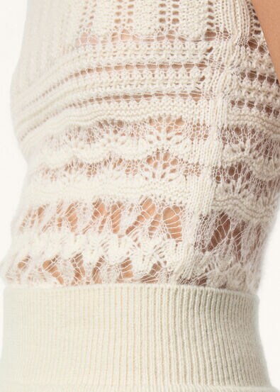COCOONING LACEY FANTASY TOP CASH SILK GG 7