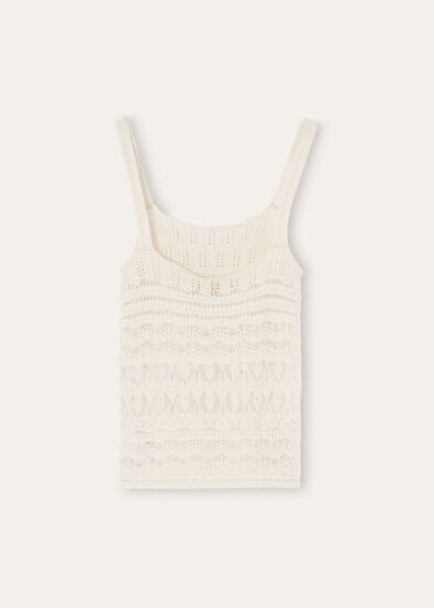 COCOONING LACEY FANTASY TOP CASH SILK GG 7