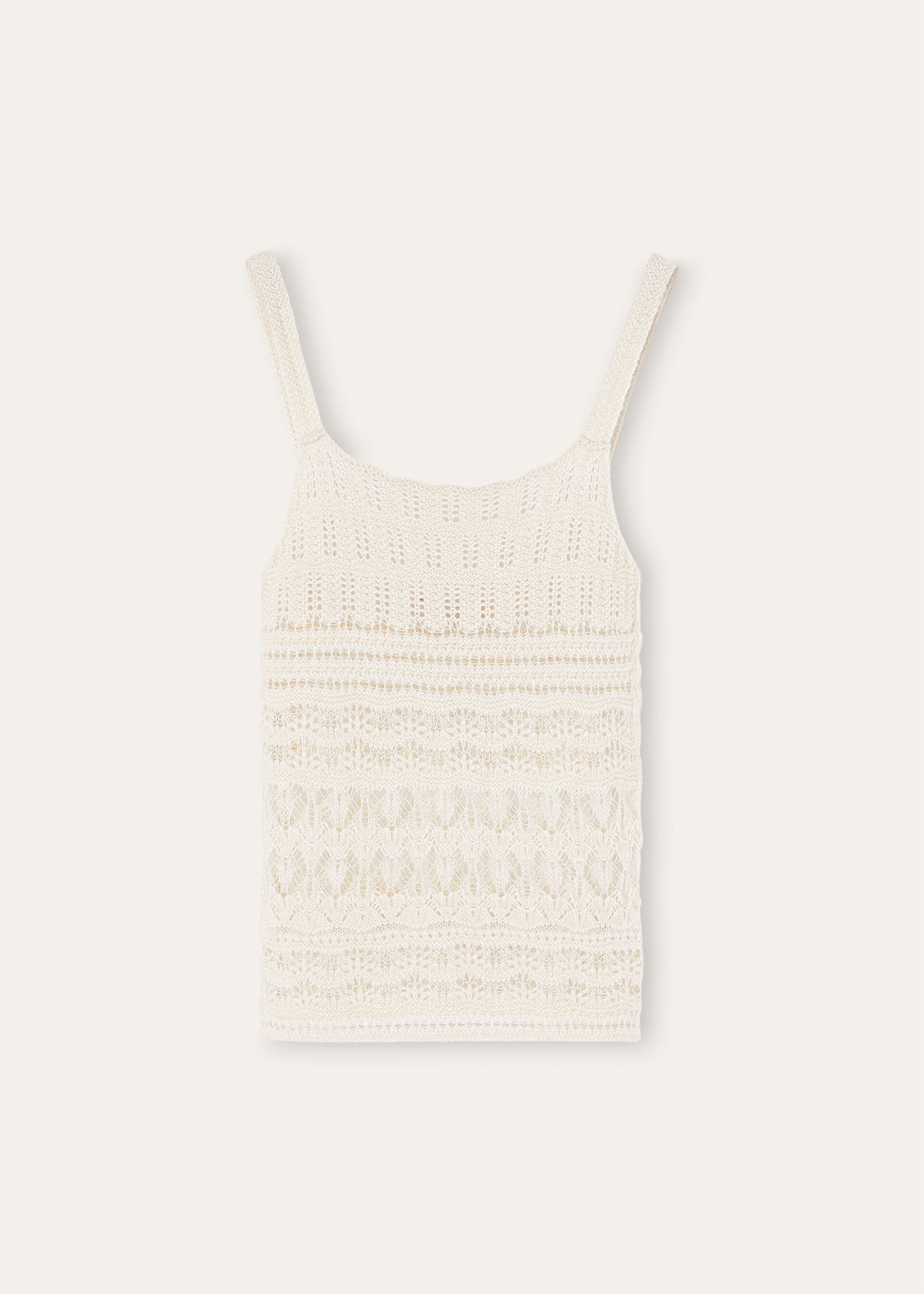 COCOONING LACEY FANTASY TOP CASH SILK GG 7