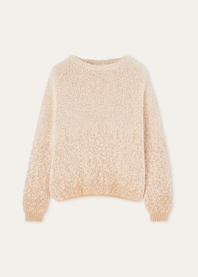 COCOONING FLUFFY CLOUD BOATNECK SW. CASH SILK GG 3