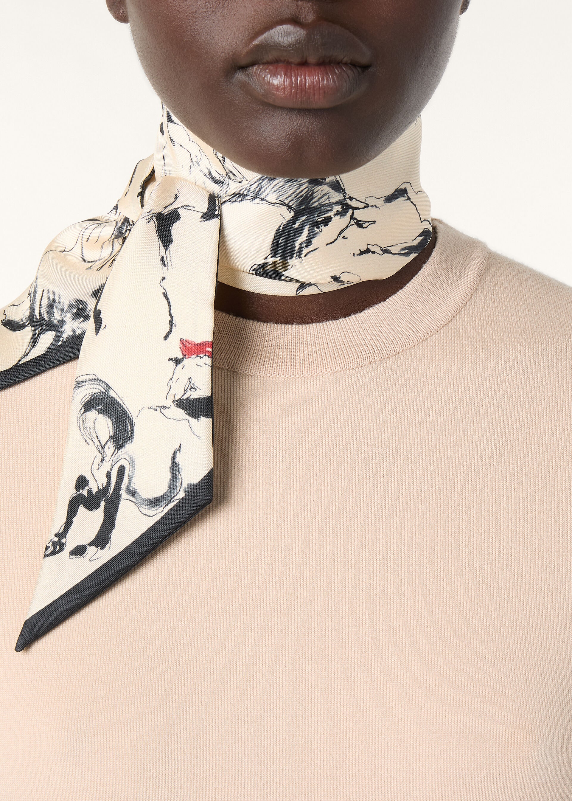 DOUBLE ROYAL LIGHTNESS DRESS WOOL SILK GG 18