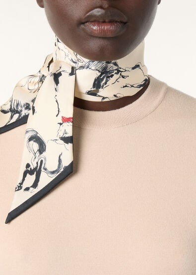 DOUBLE ROYAL LIGHTNESS DRESS WOOL SILK GG 18