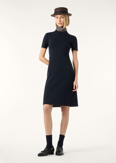 DOUBLE ROYAL LIGHTNESS DRESS WOOL SILK GG 18
