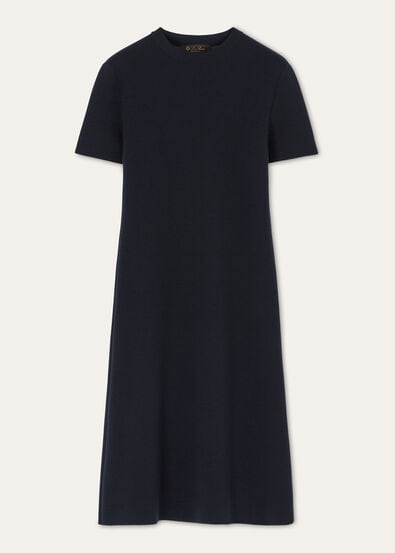DOUBLE ROYAL LIGHTNESS DRESS WOOL SILK GG 18