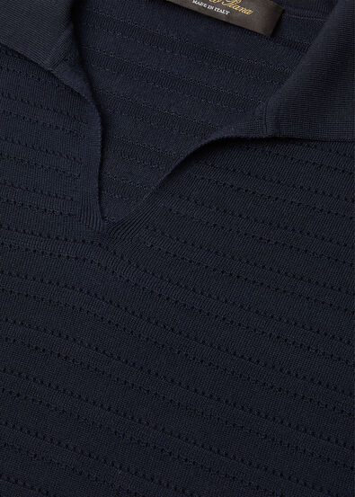 TOUCH ROYAL LIGHTNESS SS POLO WOOL SILK GG 18