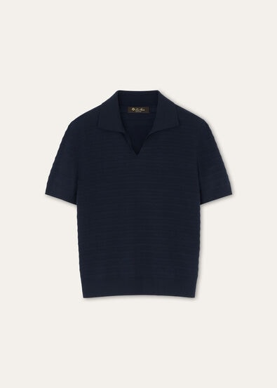 TOUCH ROYAL LIGHTNESS SS POLO WOOL SILK GG 18
