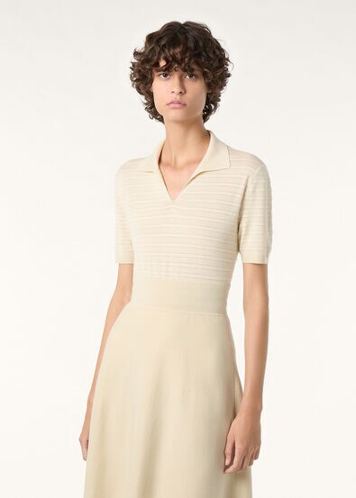 TOUCH ROYAL LIGHTNESS SS POLO WOOL SILK GG 18