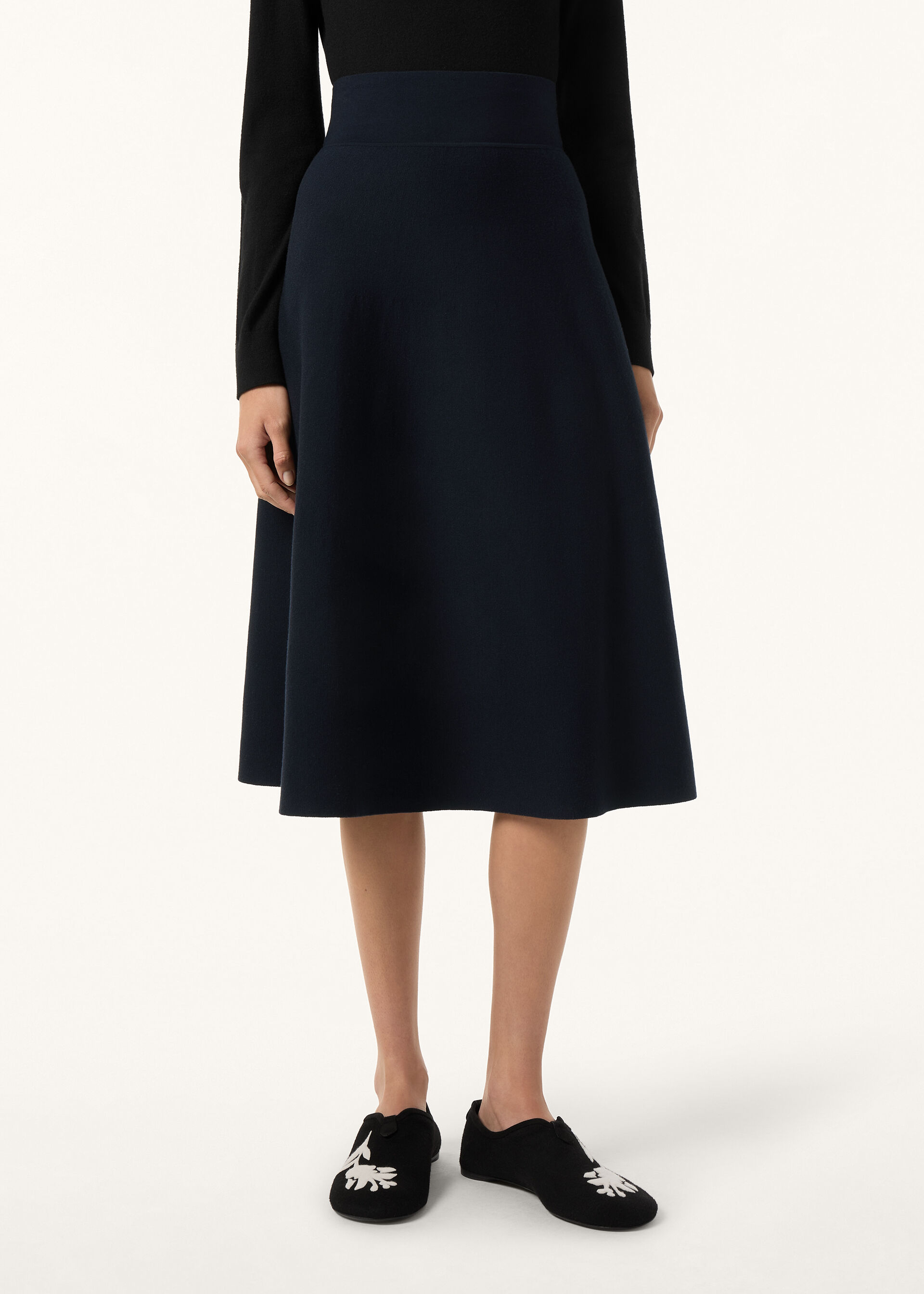 TOUCH ROYAL LIGHTNESS SKIRT WOOL SILK GG 18