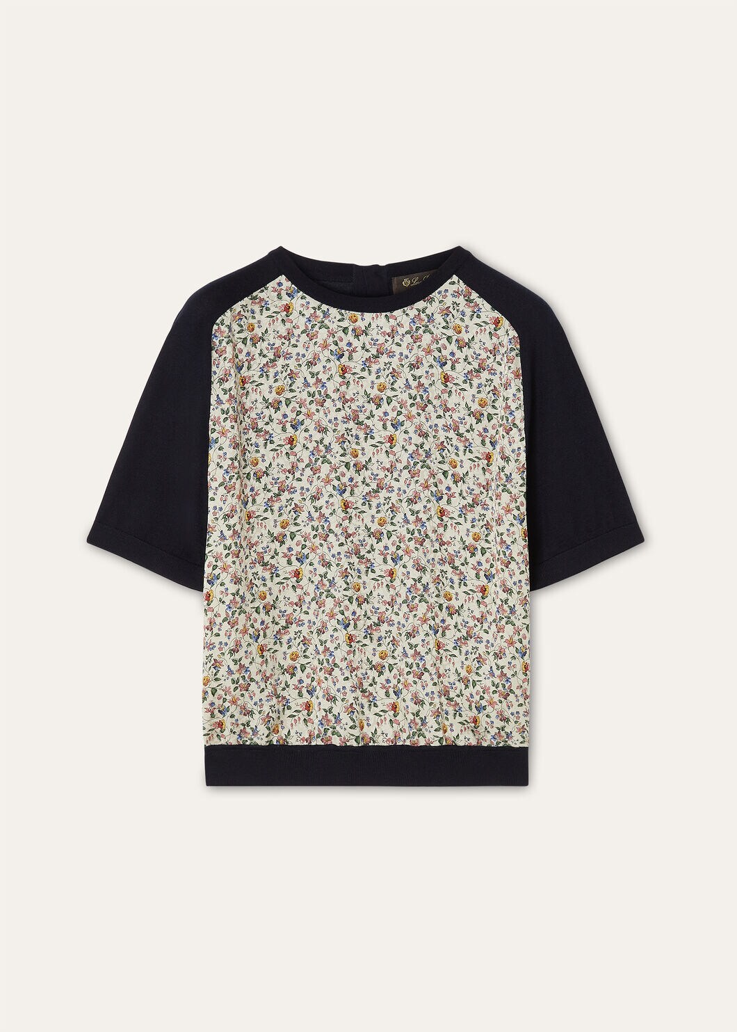 WHISPER SILK JCQ SS CREWNECK SW. CASH SILK GG 18