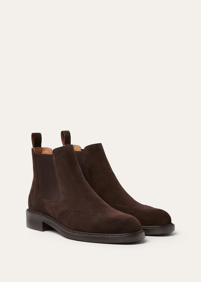 OLIVER WALK CHELSEA BOOT BROGUE SUEDE_FAP6918_H026_3