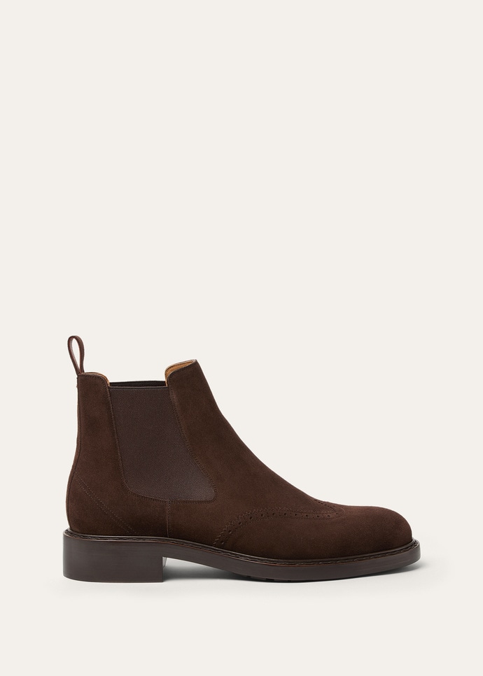 OLIVER WALK CHELSEA BOOT BROGUE SUEDE_FAP6918_H026_2