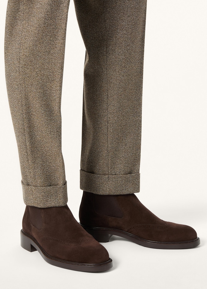 OLIVER WALK CHELSEA BOOT BROGUE SUEDE_FAP6918_H026_1